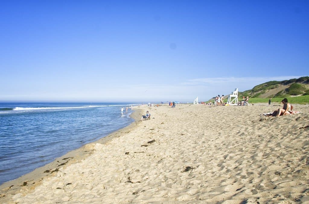 Beautiful Head of the Meadow beach was uncrowded, even though we visited in mid-July.