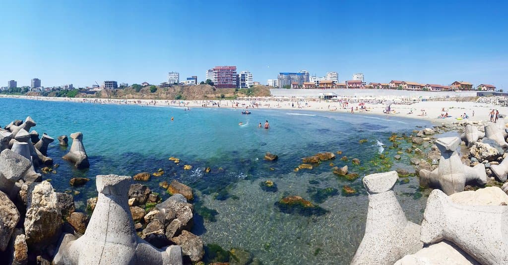 Panoramica della spiaggia