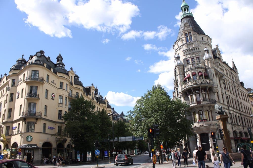 edifici sulla piazza