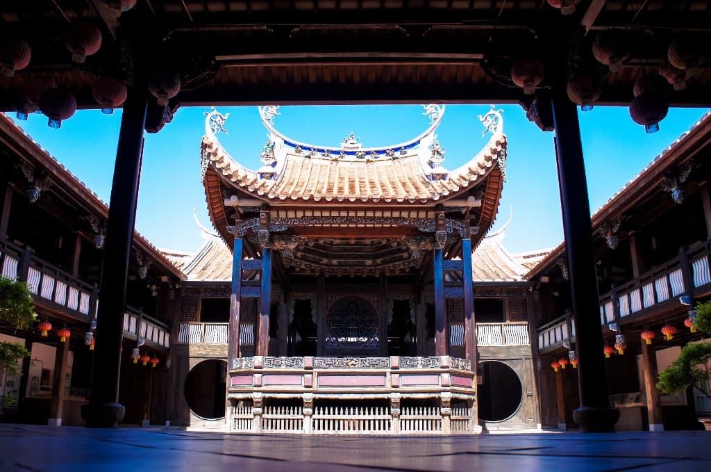 霧峰林家宮保第園區 大花廳戲台