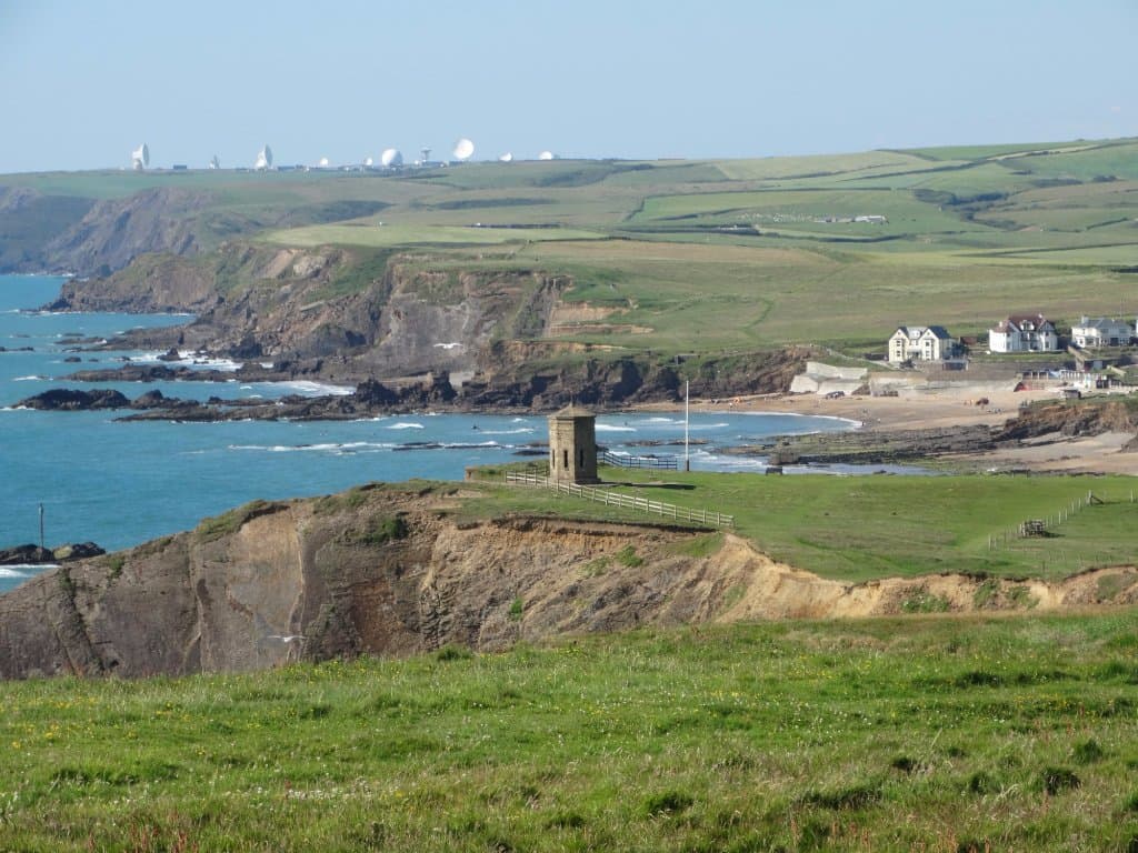 SW Coast Path walking from Phillips Point to Bude