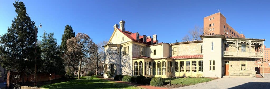 The mansion was enlarged throughout the 19th century.