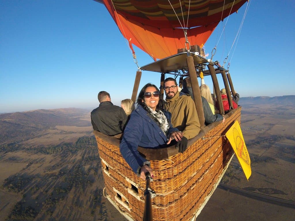 Passeio de balão