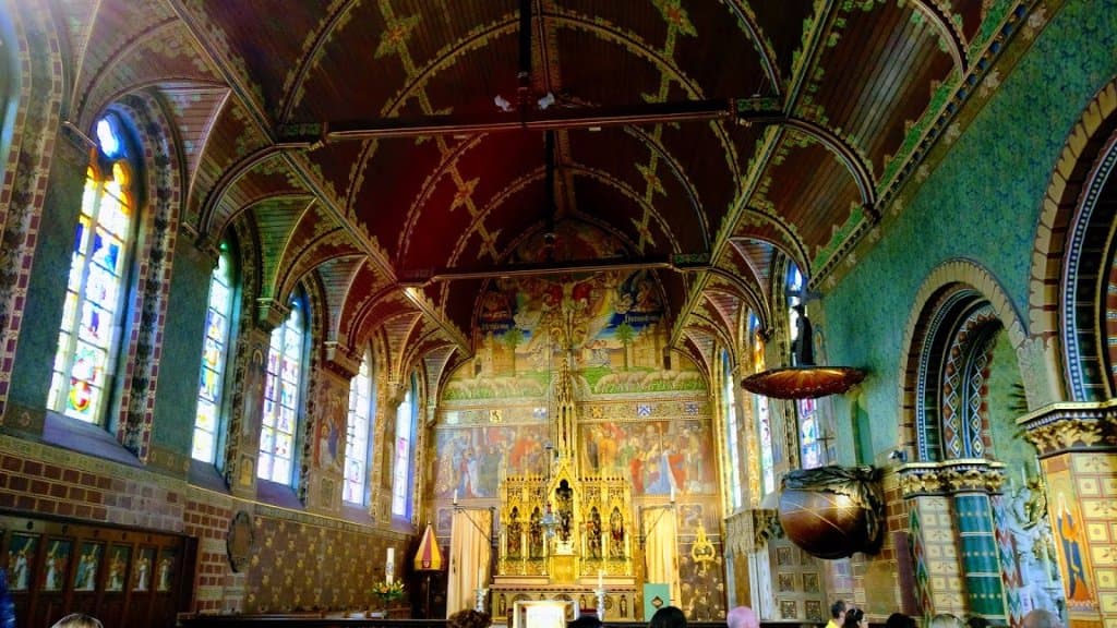 Inside the Basilica