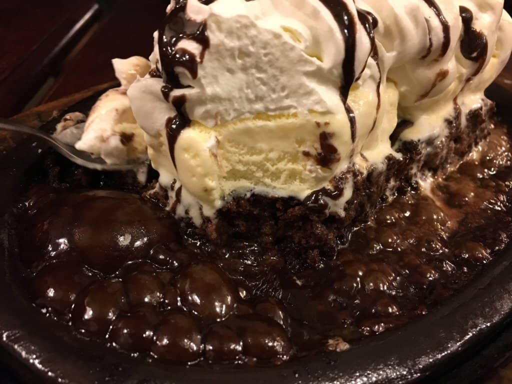 Divine Brownie Sizzler