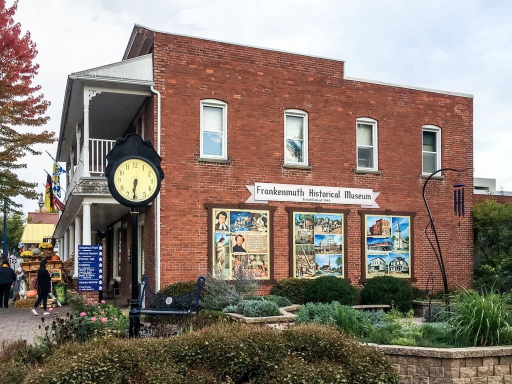 Side of the Museum along S Main Street