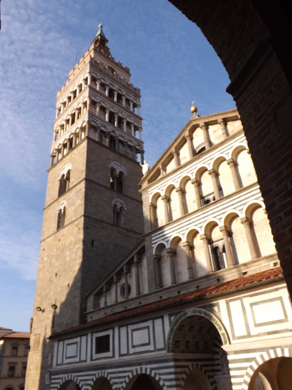 Wieża z okien muzeum