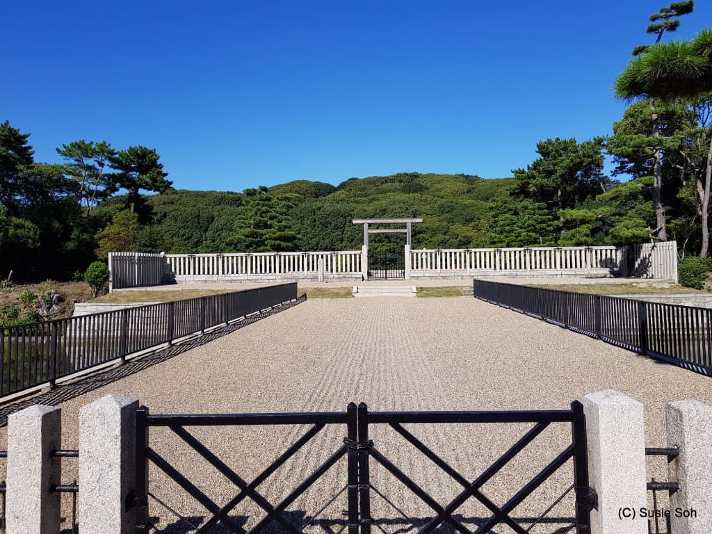 仁徳天皇陵古墳(大仙古墳 from front view