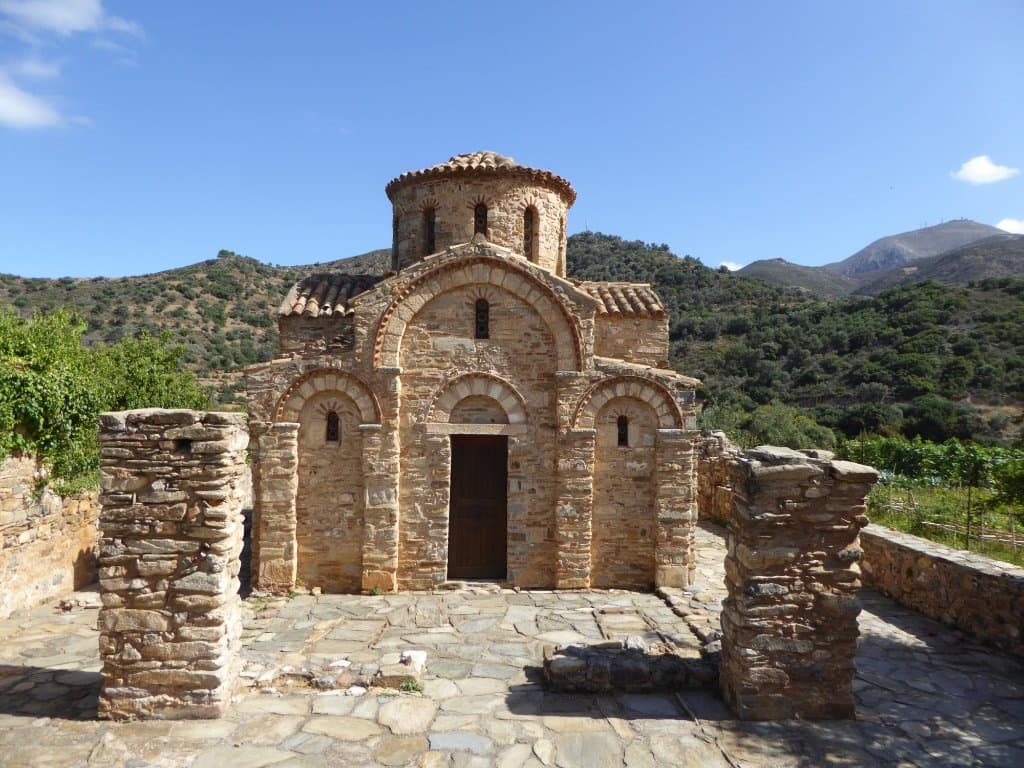 Eglise byzantine juste avant le musée