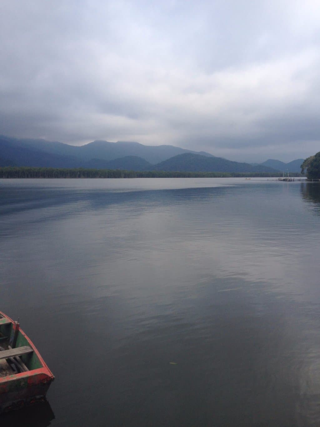 Vista do braço de mar