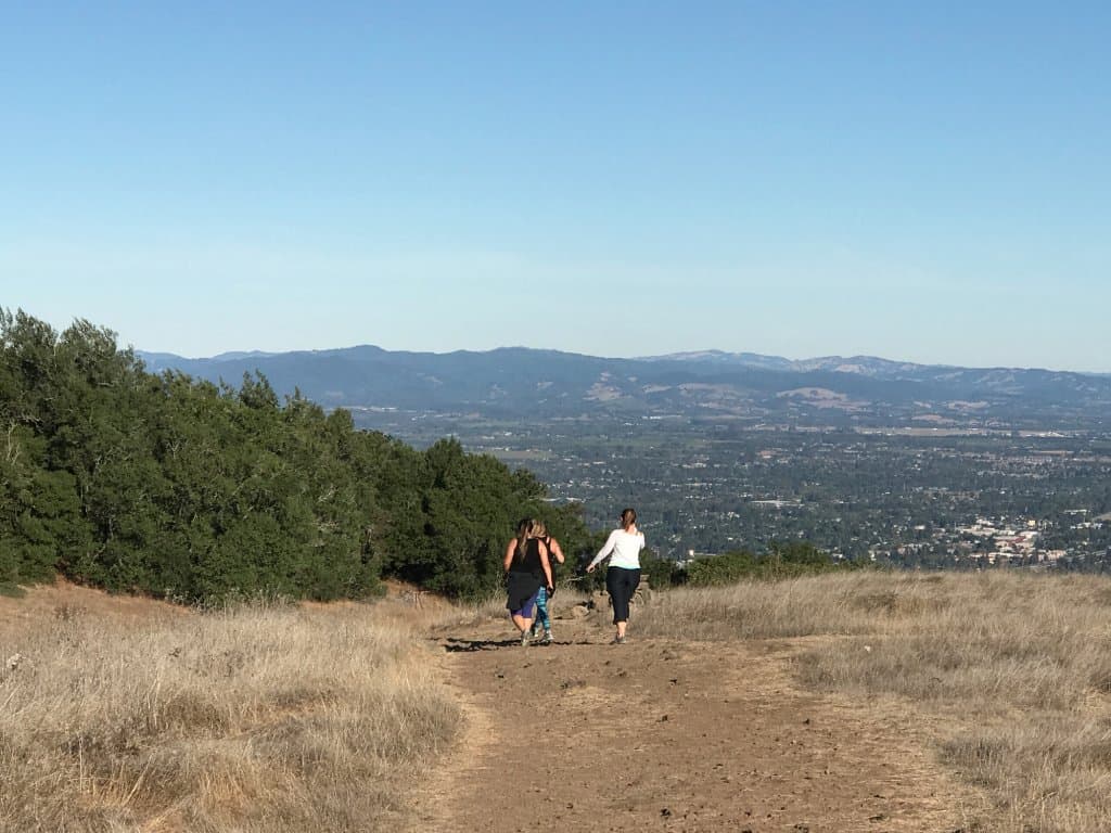 The view of Santa Rosa is incredible.