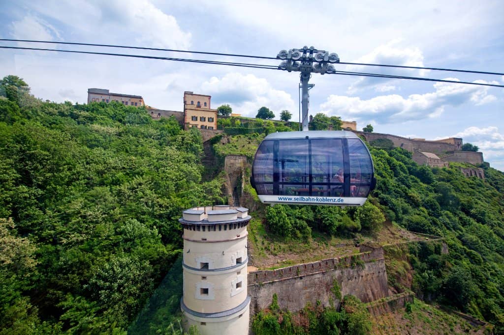 Ehrenbreitstein Fortress Ascent