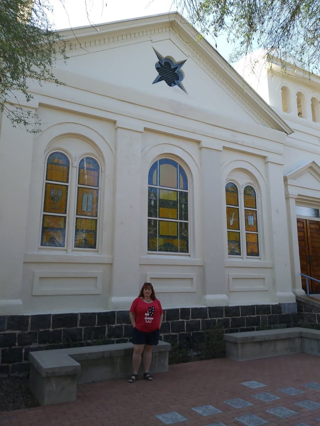 The Outside of the Synagogue Museum.