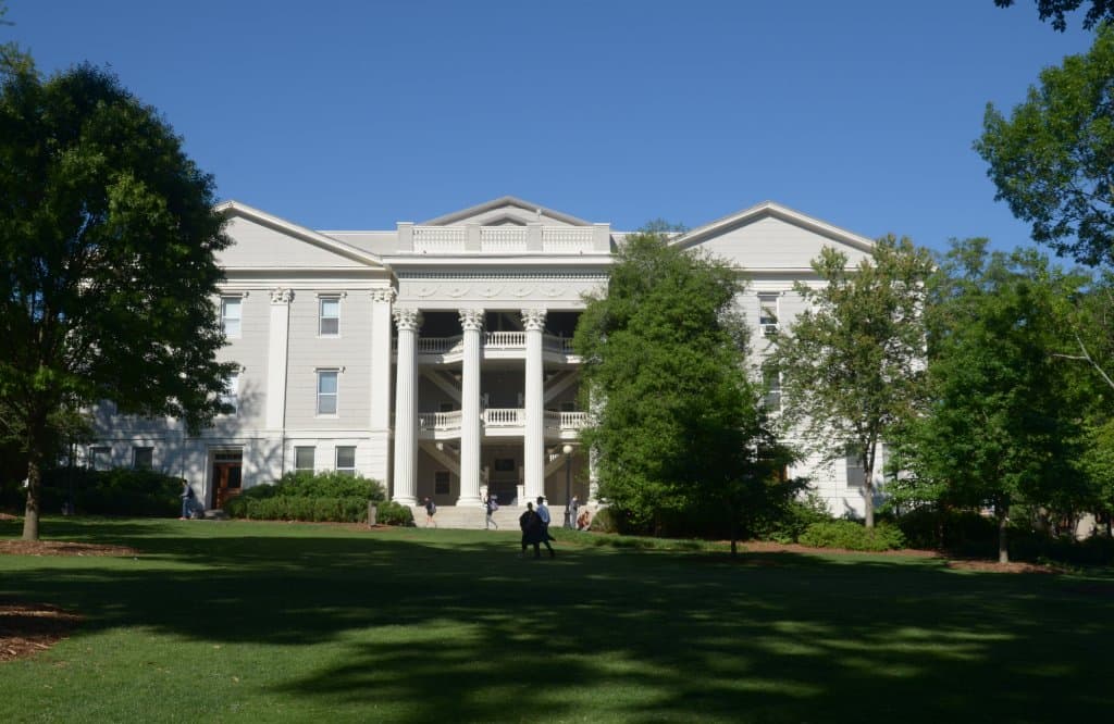 panorama del giardino