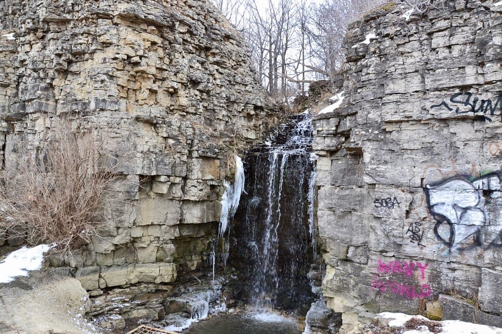 Princess Falls along the Chedoke Radial Trail