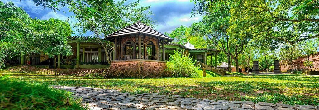 The lavish surroundings of the ‘Sākya Sanctuary’ will take you to another world....