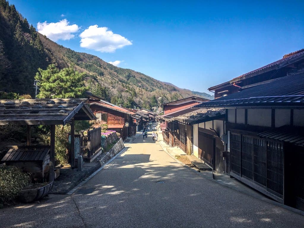 保存完好的奈良井宿