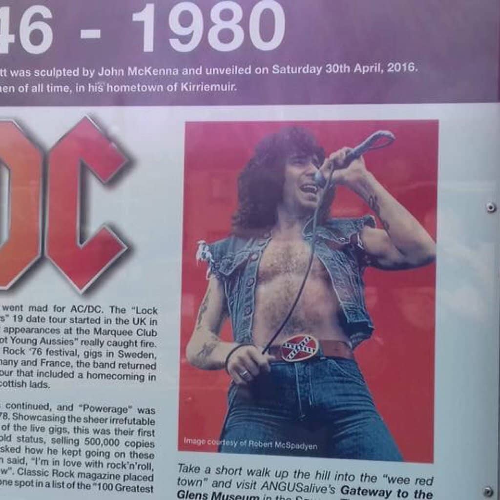 Bon Scott Statue