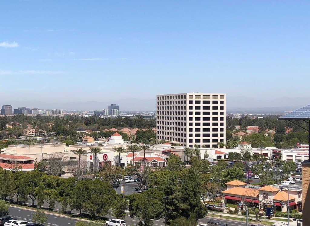 View of University Center from UCI