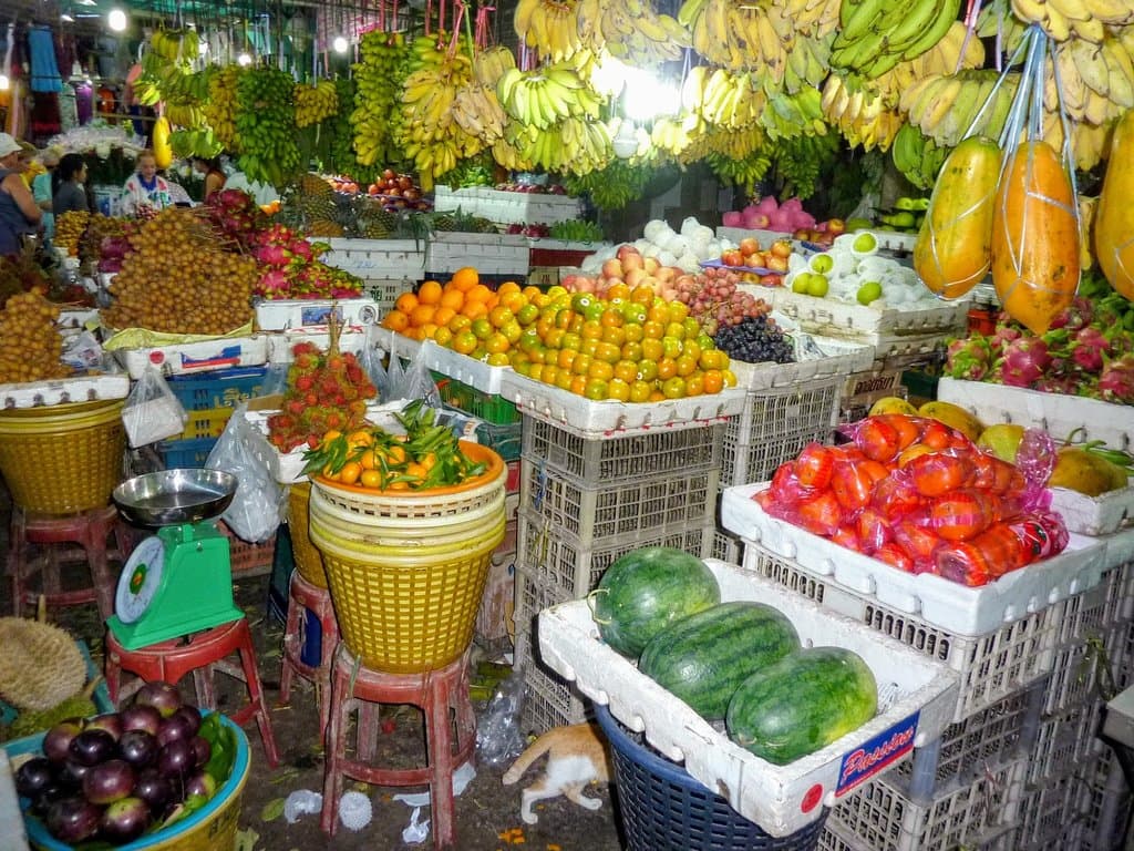 Marché de Phsar Leu