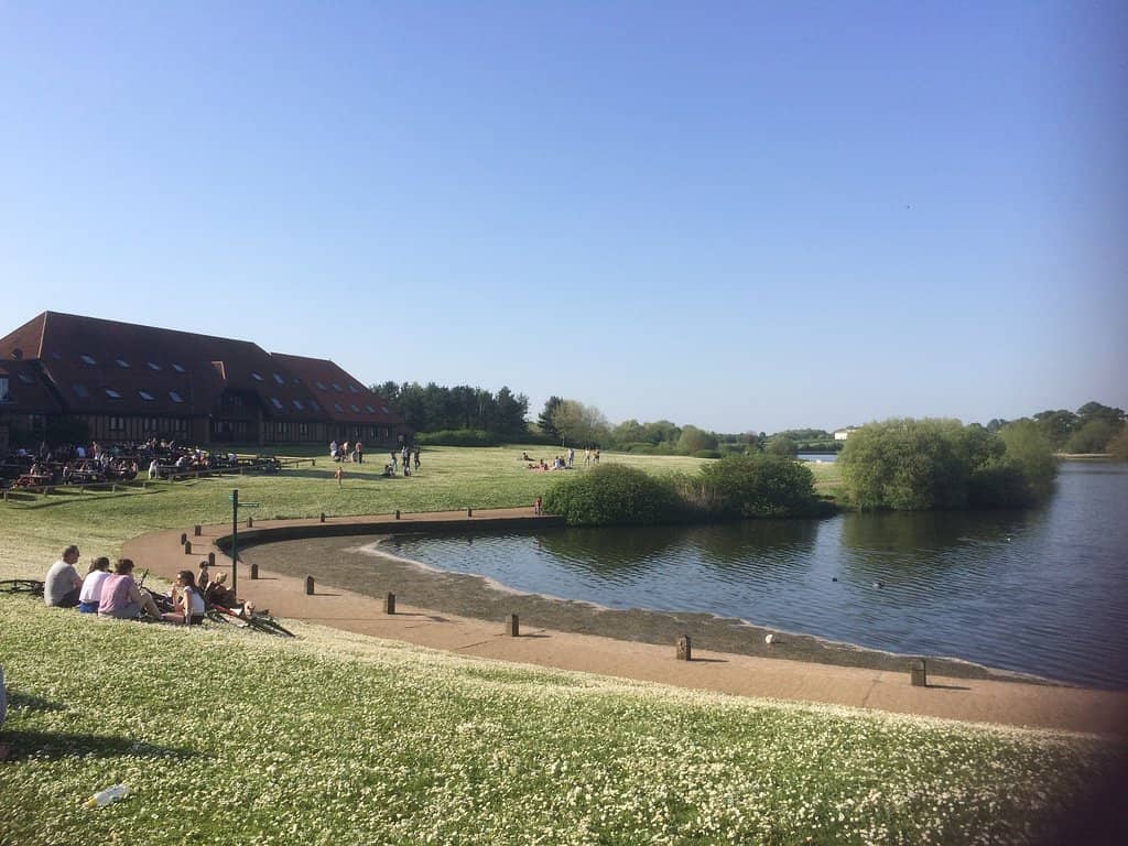 Caldecotte Lake Views