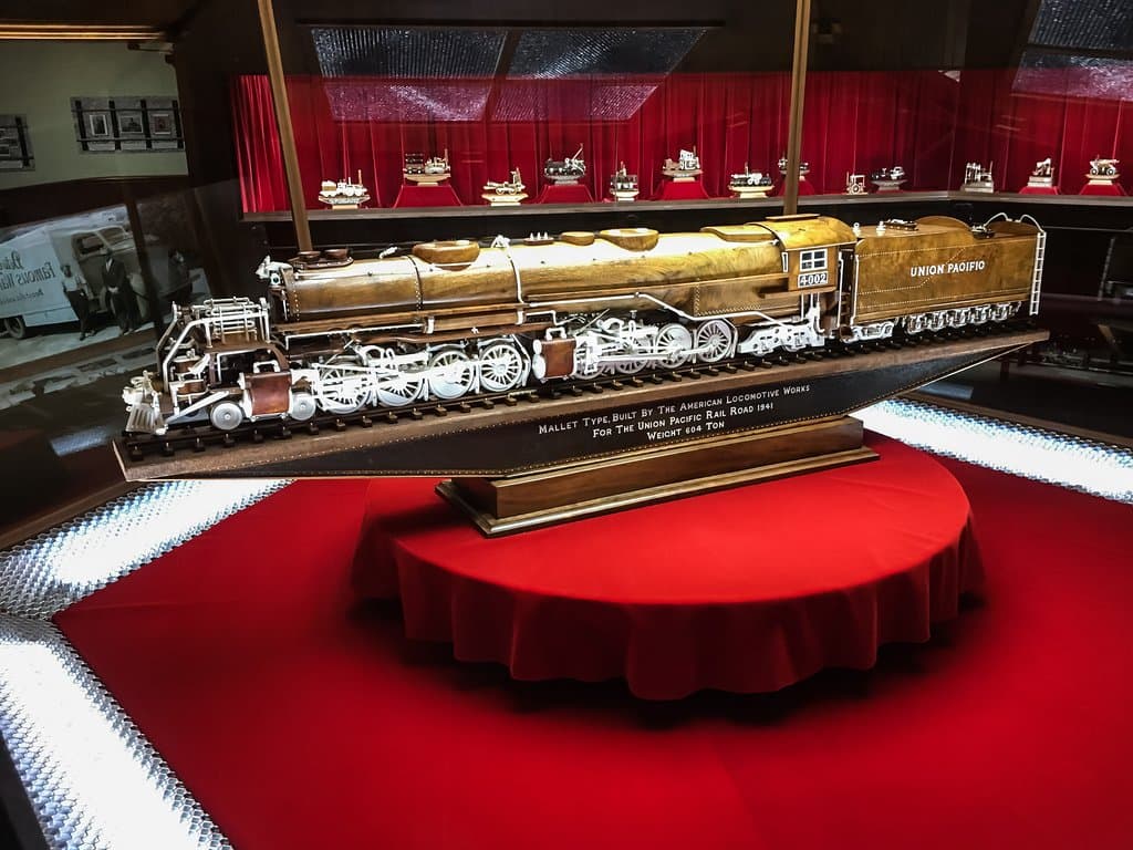 Large Union Pacific Locomotive