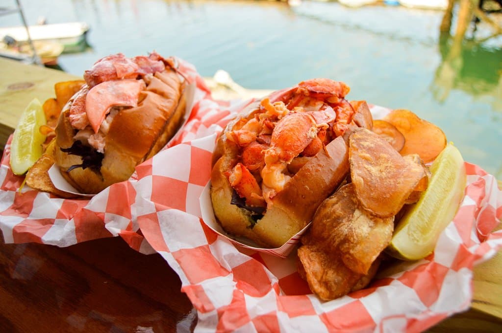 Our famous lobster rolls!