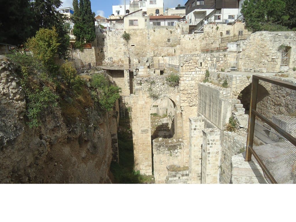 Pools of Bethsida - an excavation site