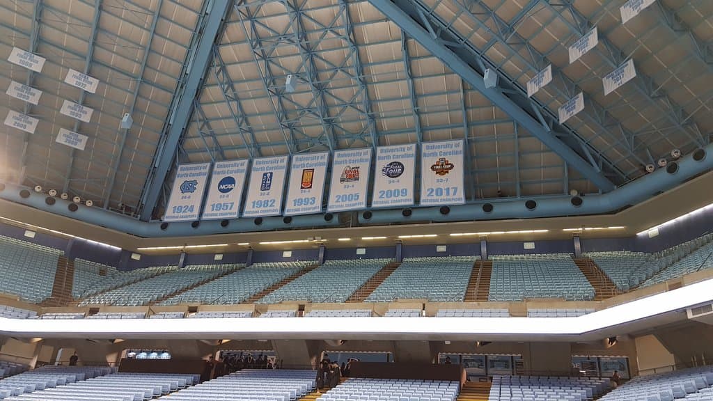 Team flags.