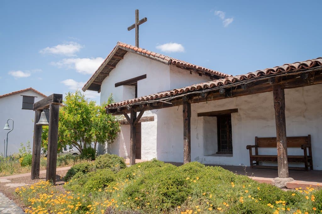 The front of the mission