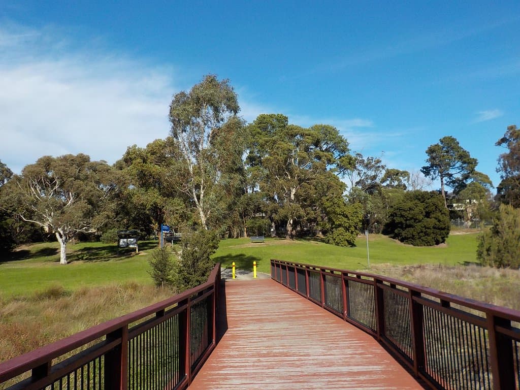 bridge across the creek