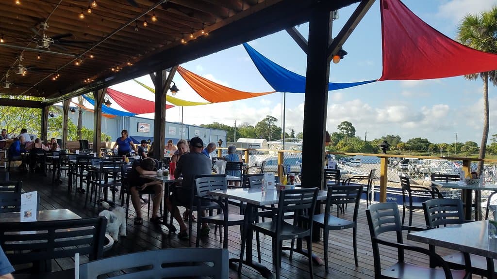 The view of the out area