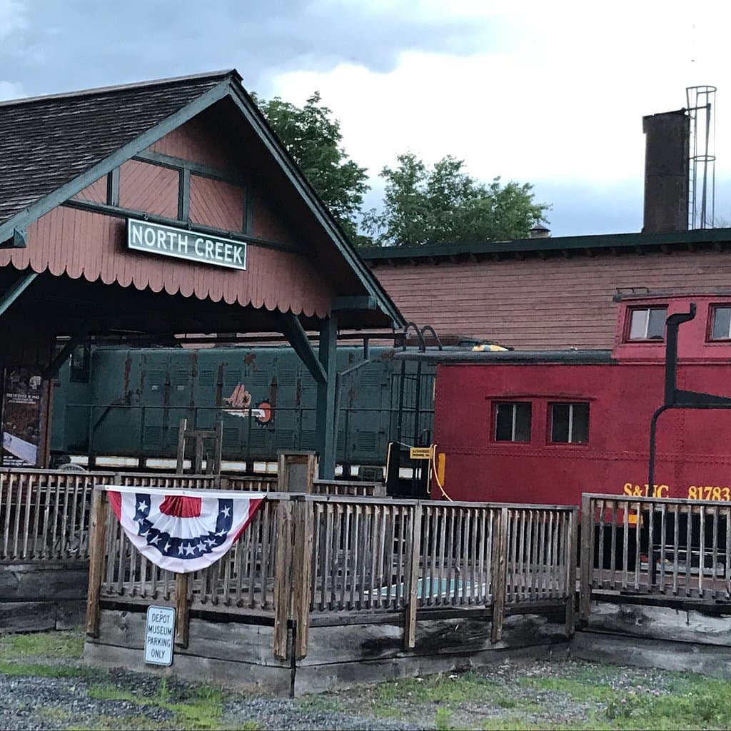 Interesting depot with a connection to Theodore Roosevelt.