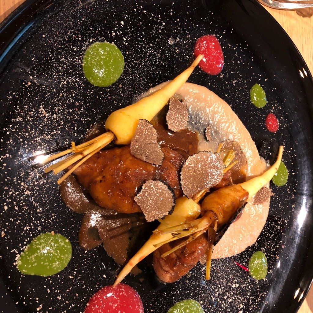 Amazing food.