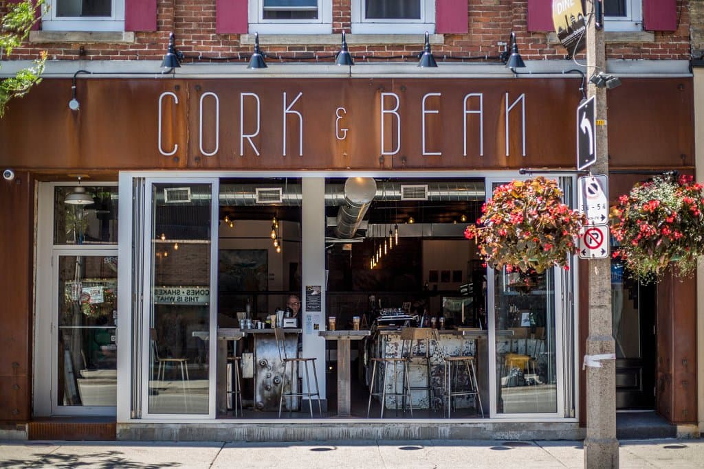 Windows open up to the street