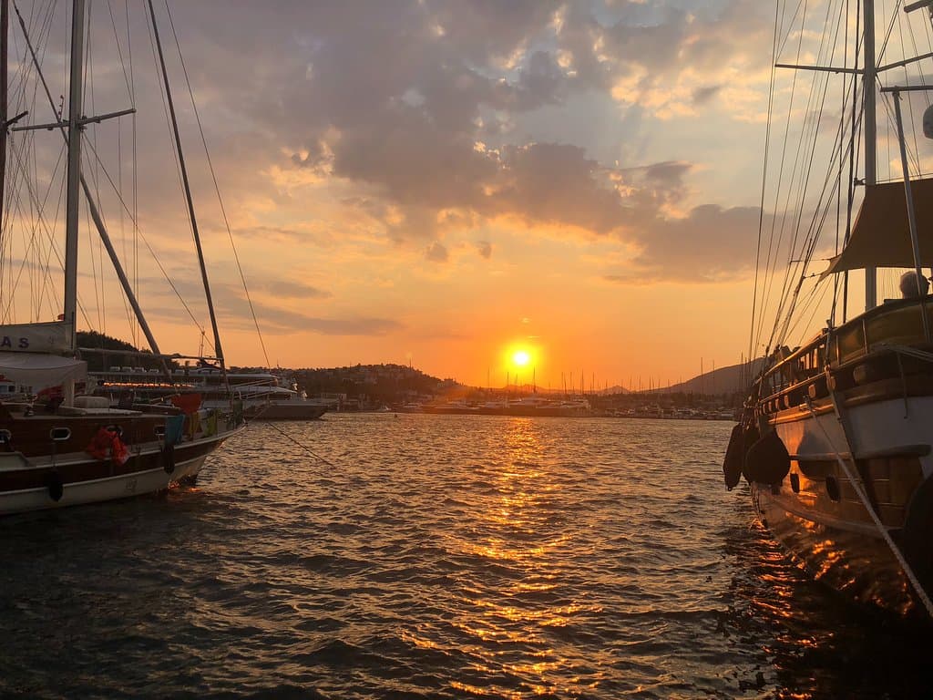 Закат в Марине!