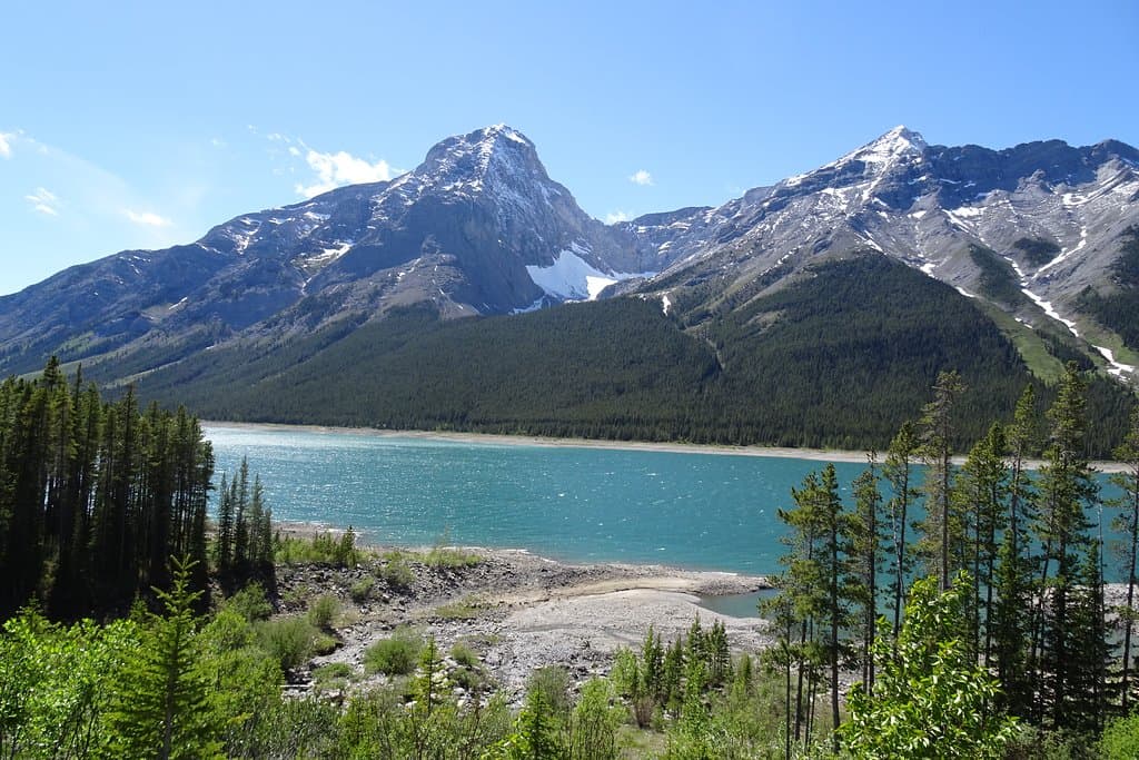 Uitzicht vanaf de weg