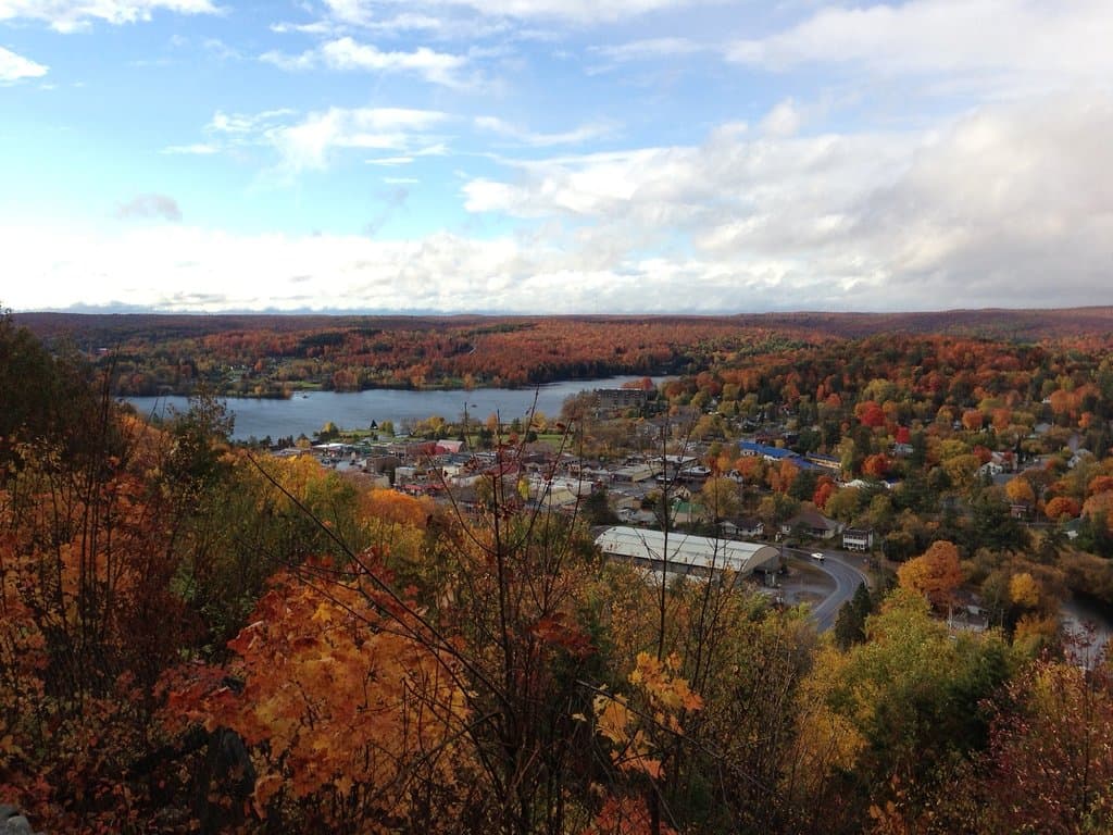 Fall View from Haliburton Skyline Park