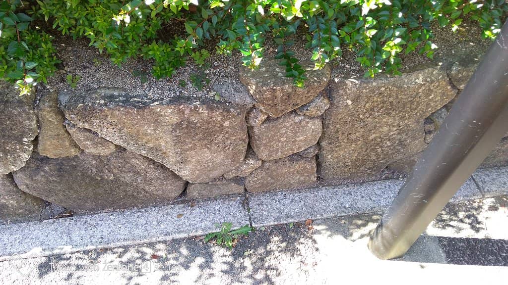 Usayama Castle Stone Walls