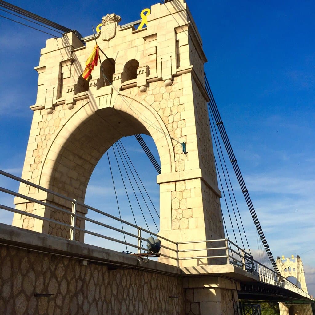 Amposta Suspension Bridge