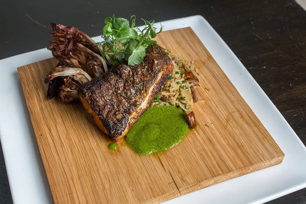 Oak Roasted River Sturgeon