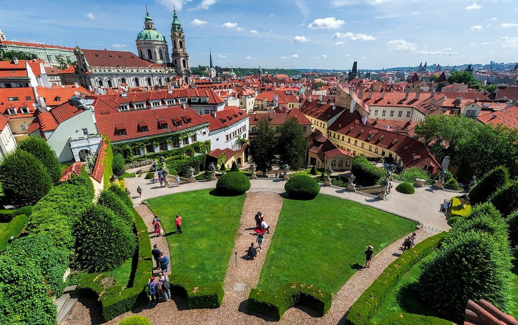 Прага. Вртбовские сады