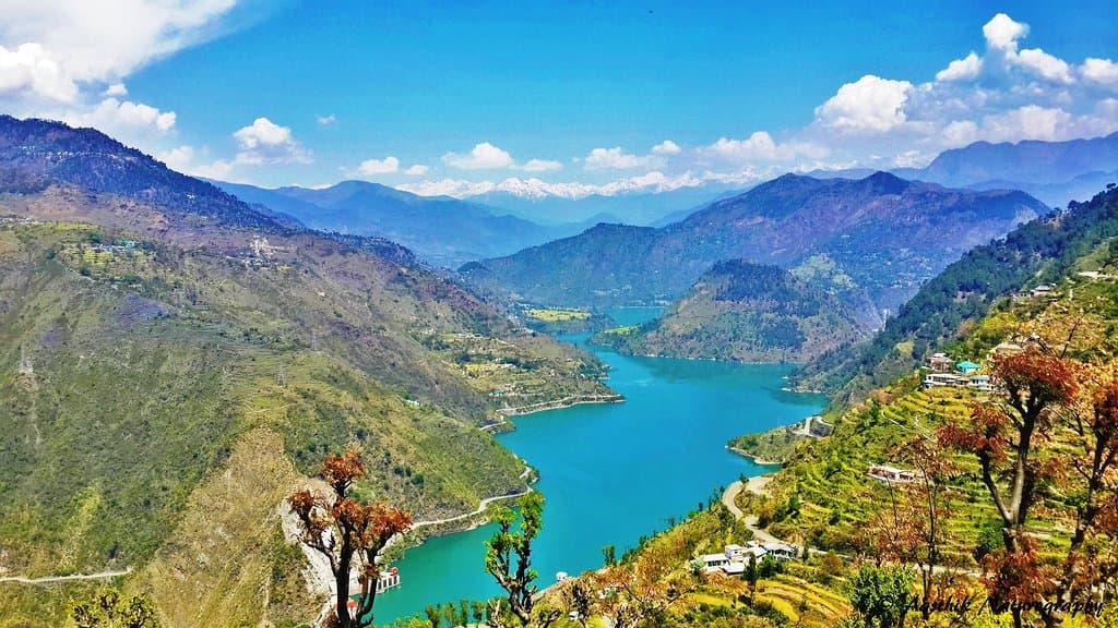 Chamera Lake, also known as Boating point