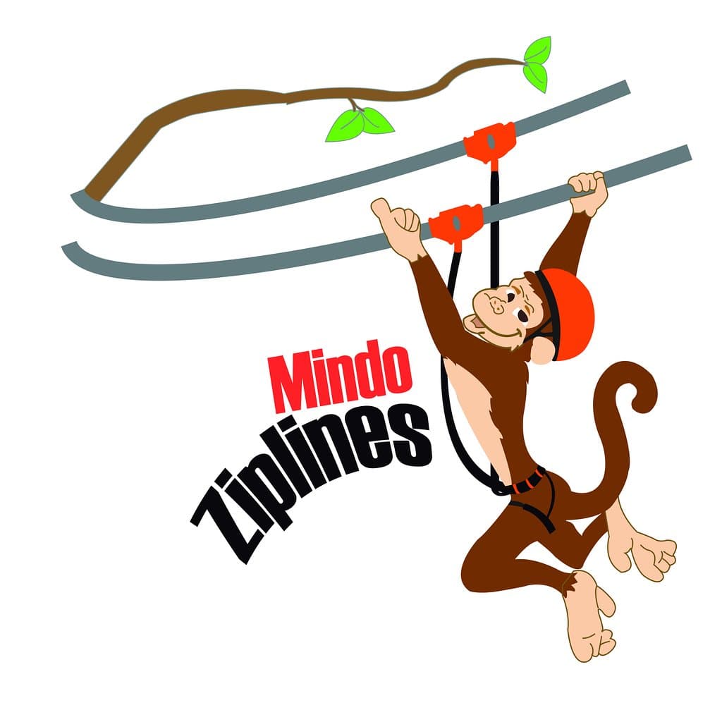MINDO ZIPLINES TOUR, esta construido bajo todas las normas técnicas de deporte de aventura aprobadas por el MINTUR. Apoyamos a la conservación del bosque y al trabajo local. Tour de 10 cables, con doble linea de seguridad , equipo de alta calidad y un recorrido por el bosque observando flora y fauna de la zona.