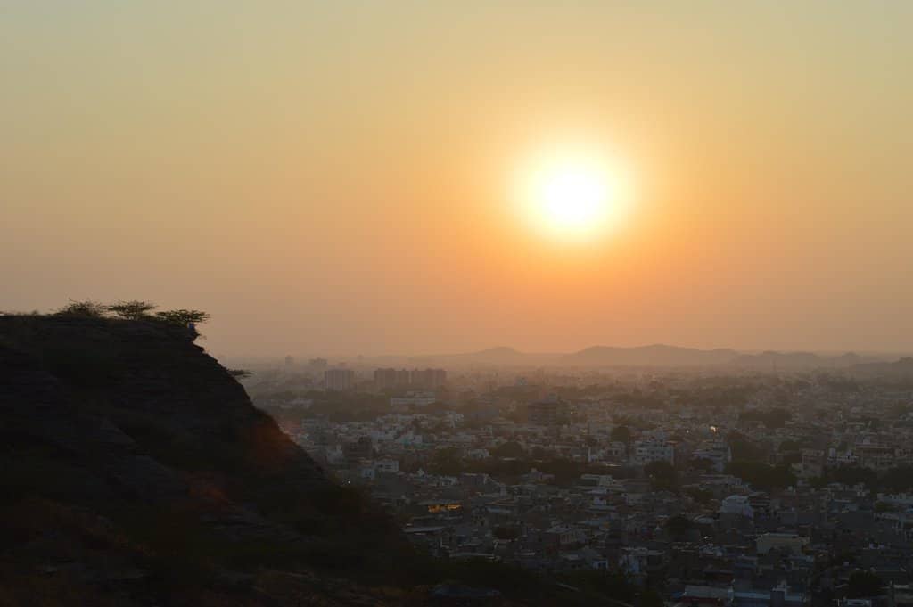 Panoramic Blue City Views