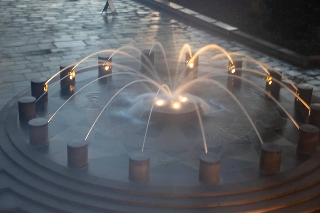 Spacious Seating Steps