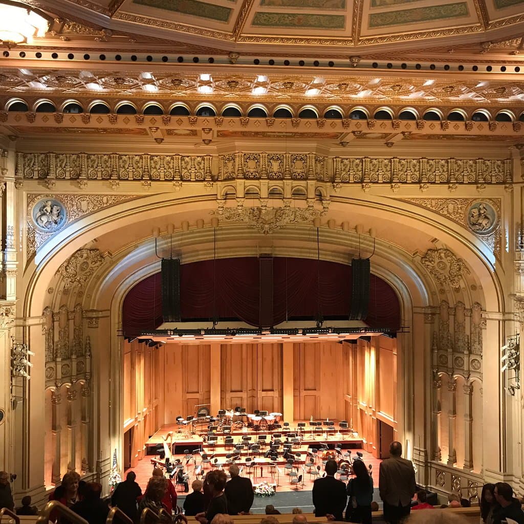 Beautiful Copley Symphony Hall