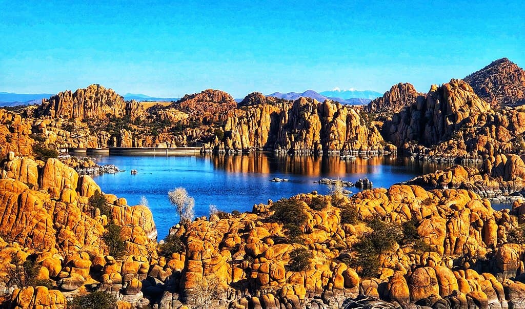 Watson Lake Scenic Overlook Prescott Arizona
