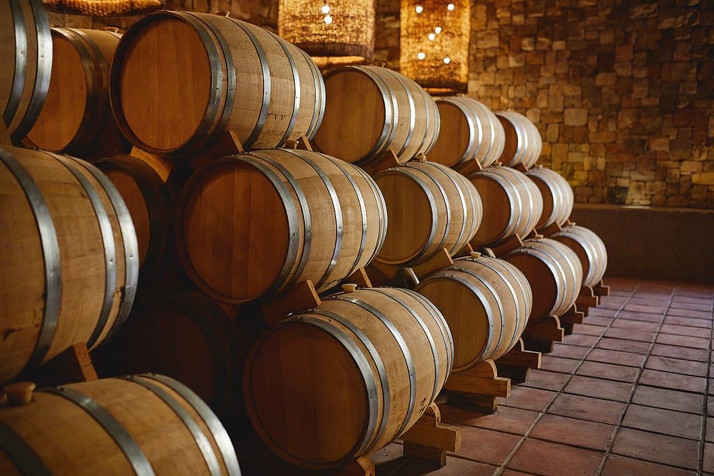 Añejamiento en barricas de roble americano