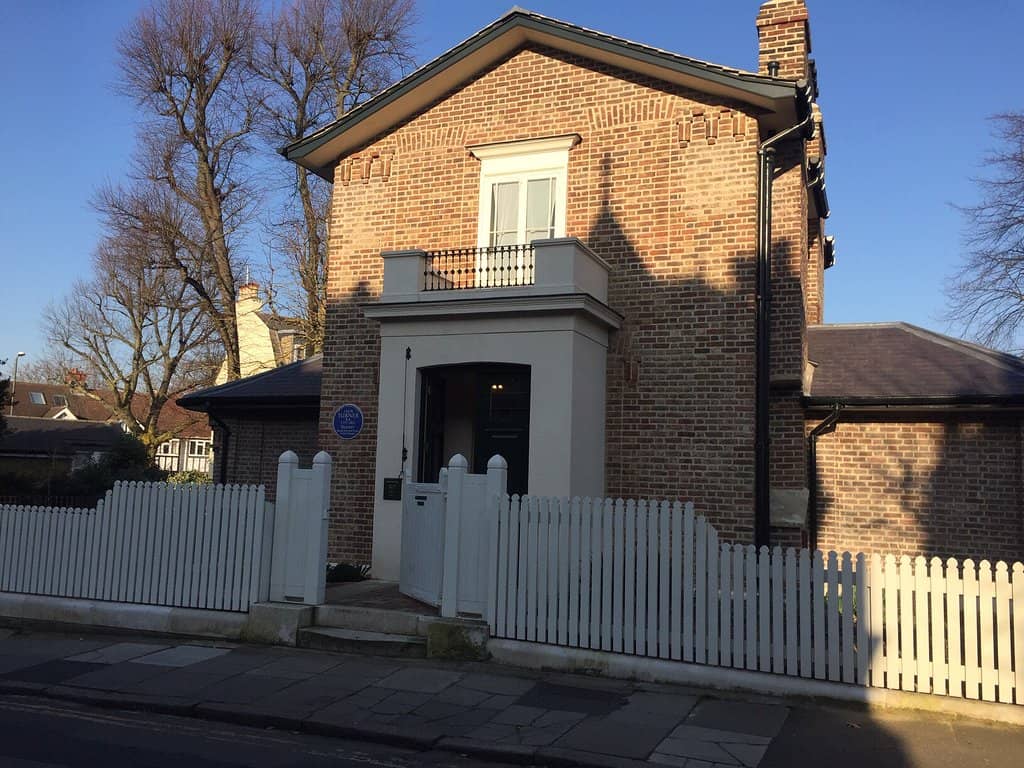 Peaceful Riverside Garden